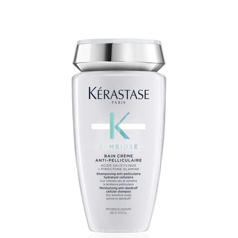Kérastase Symbiose Moisturising Anti-Dandruff Shampoo, For Dry Sensitive Scalp 250ml