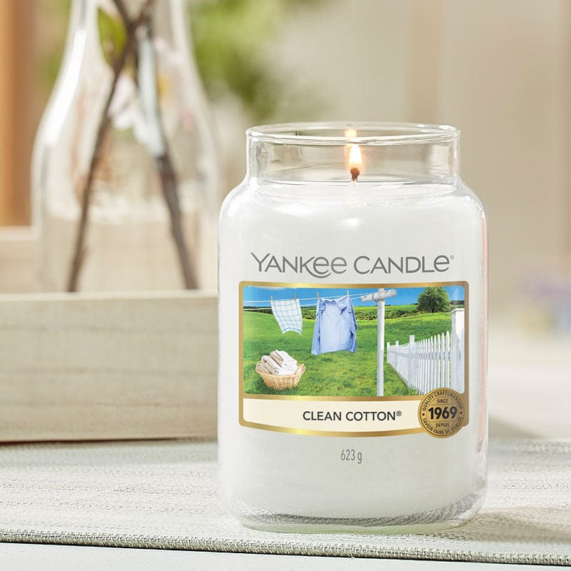Yankee Candle Large Jar Clean Cotton