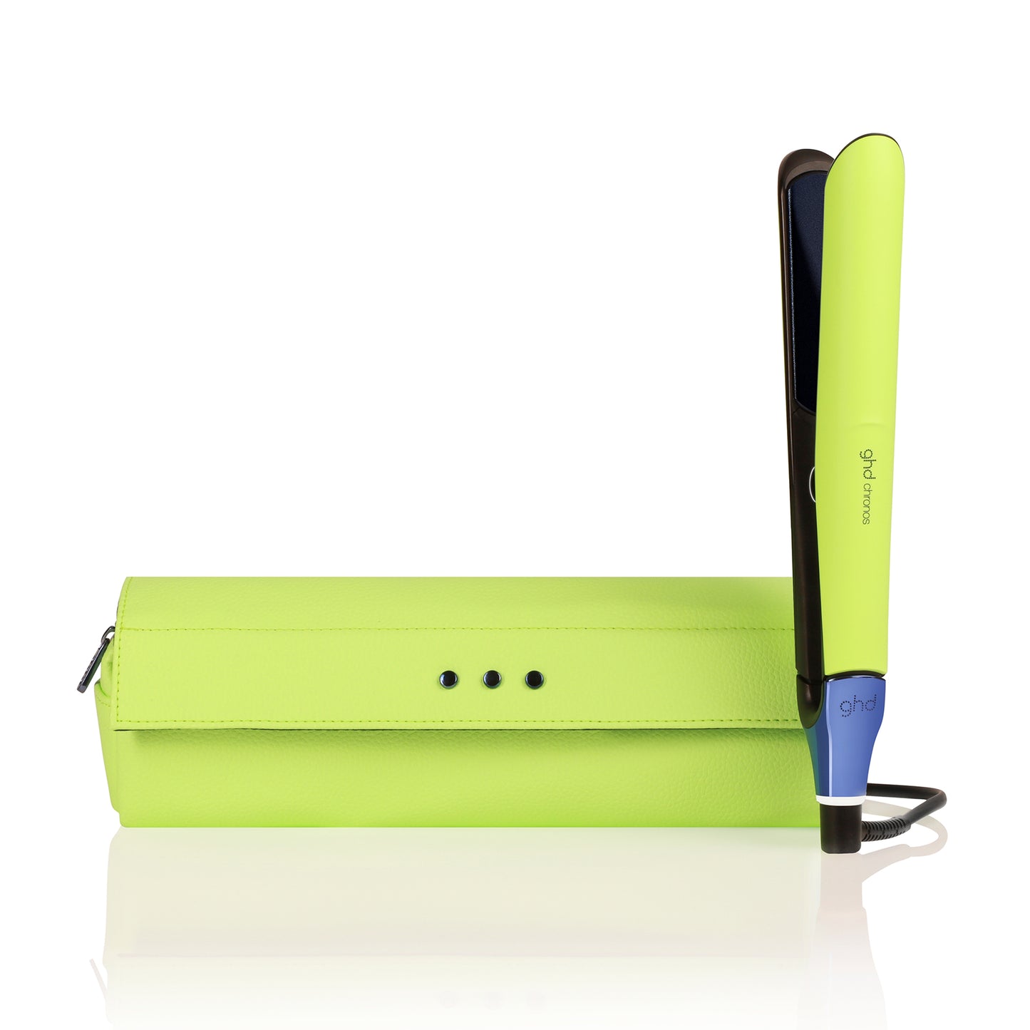 ghd Chronos - Hair Straightener in Cyber Lime Colour Crush