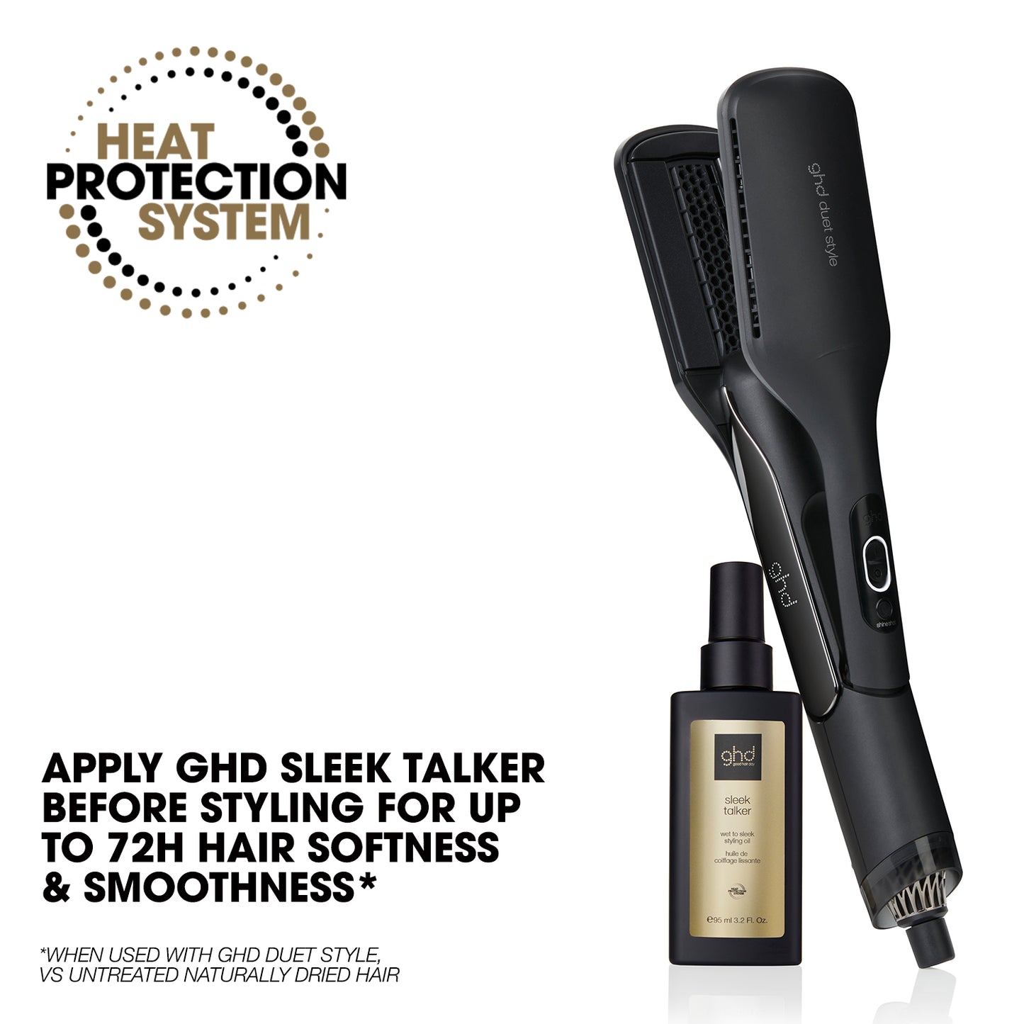 ghd Duet Style 2-in-1 Hot Air Styler in Black