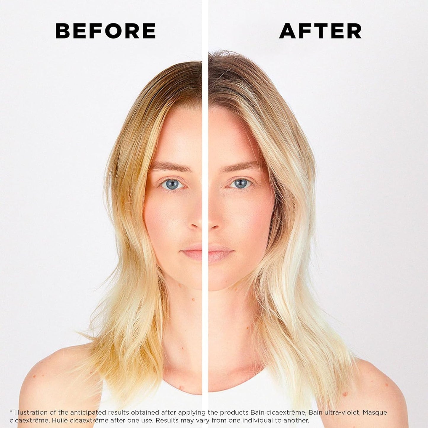 Kérastase Blond Absolu Hair Routine Shampoo, Conditioner and Treatment Trio for Lightened or Highlighted Hair