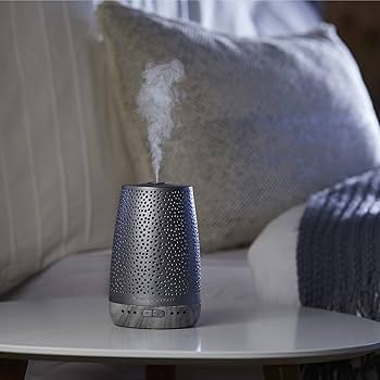 Yankee Candle Sleep Diffuser Starter Kit - Silver - Peaceful Dreams Electric Fragrance Diffuser