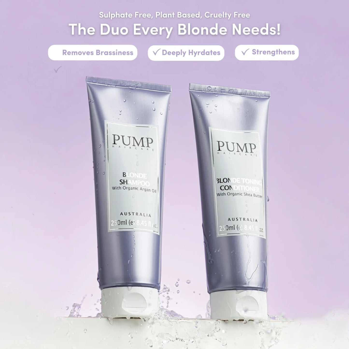 Pump Blonde Shampoo 250ml