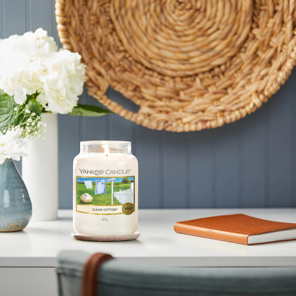 Yankee Candle Large Jar Clean Cotton