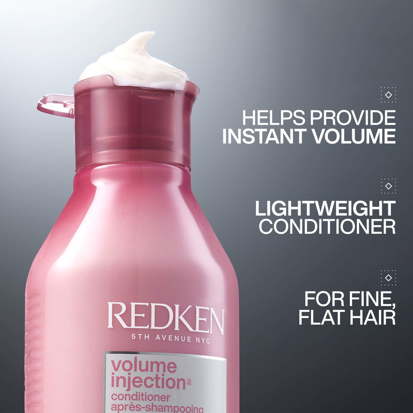 Volume Injection Shampoo, Conditioner & One United Spray