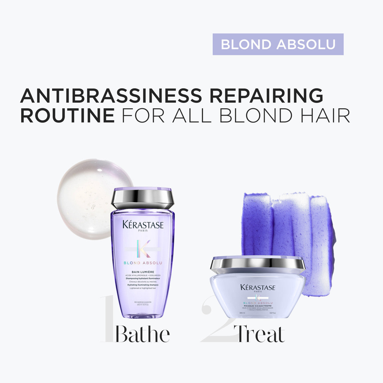 Kérastase Blond Absolu Masque Ultra-violet Purple Hair Mask 200ml