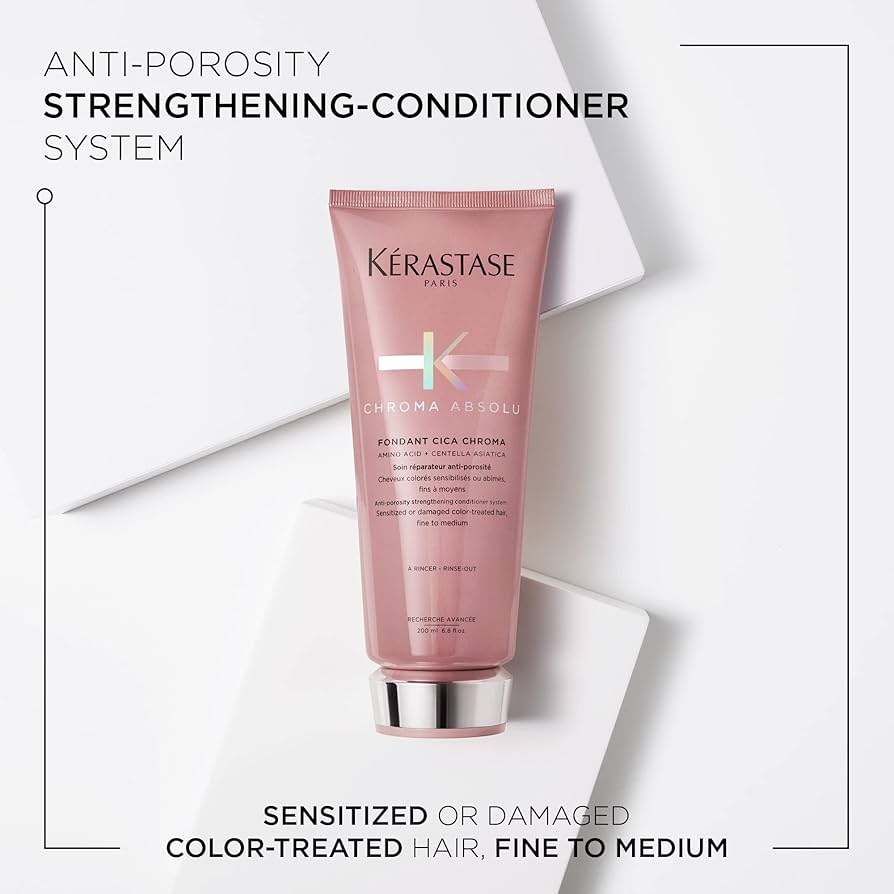 Kérastase Chroma Absolu Fondant, Strengthening Conditioner, For Fine To Medium 200ml