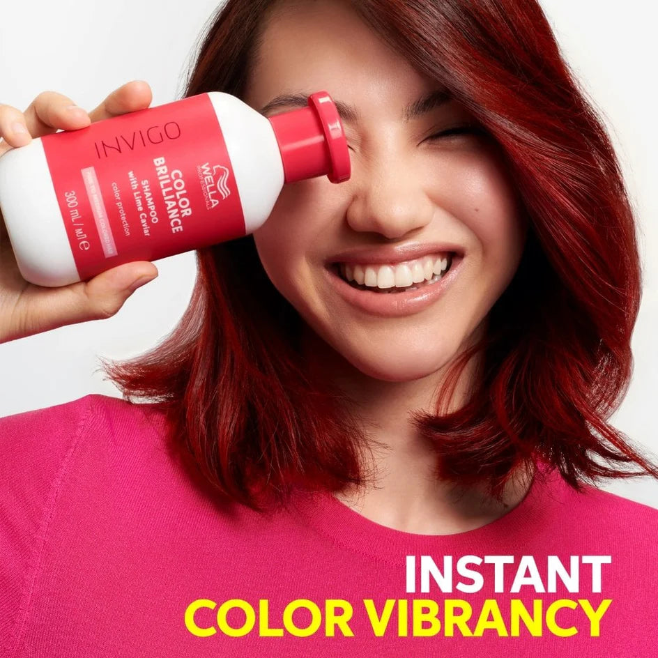 Wella Invigo Colour Brilliance Vibrant Colour Shampoo Fine/Normal Hair 300ml