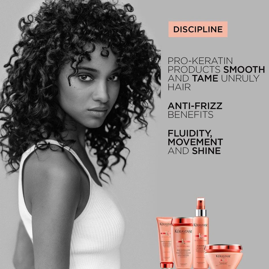 Kérastase Discipline Keratin Thermique Heat Protectant Blow-Dry Cream150ml