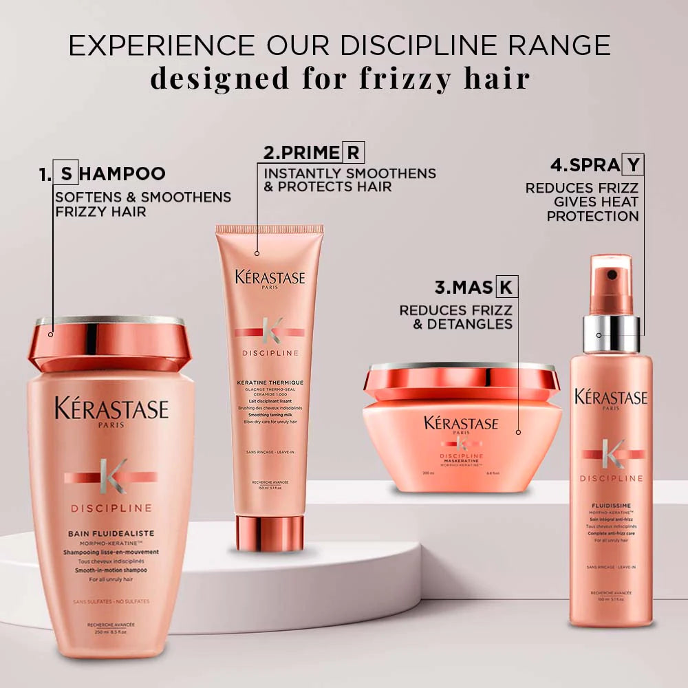 Kérastase Discipline Keratin Thermique Heat Protectant Blow-Dry Cream150ml