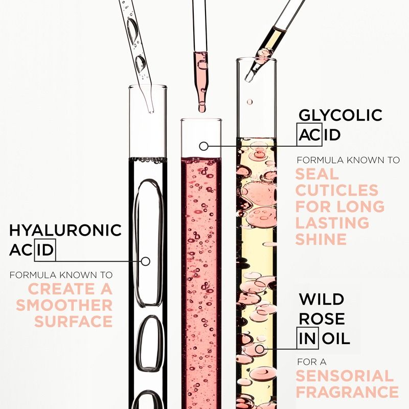 Kérastase Gloss Absolu Shampoo, Conditioner and Treatment Spray Trio, with Glycolic Acid, Hyaluronic Acid and Wild Rose