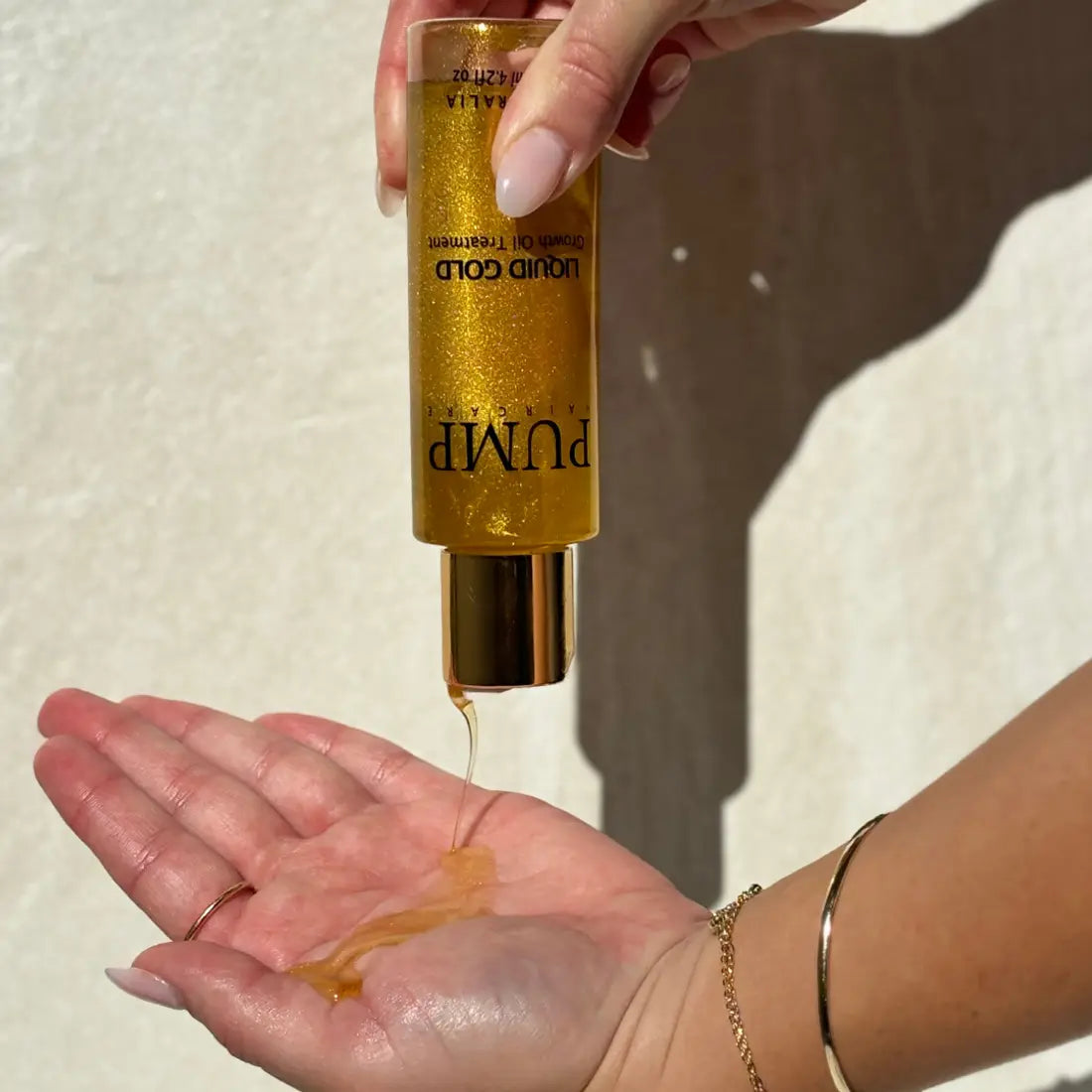 Pump Liquid Gold Growth Oil Treatment 125ml