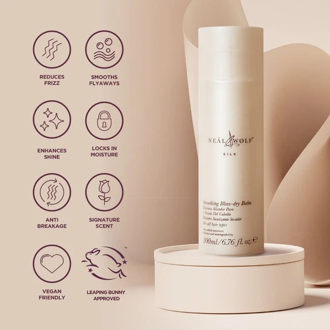 Neal & Wolf SILK Smoothing Blow-dry Balm 200ml