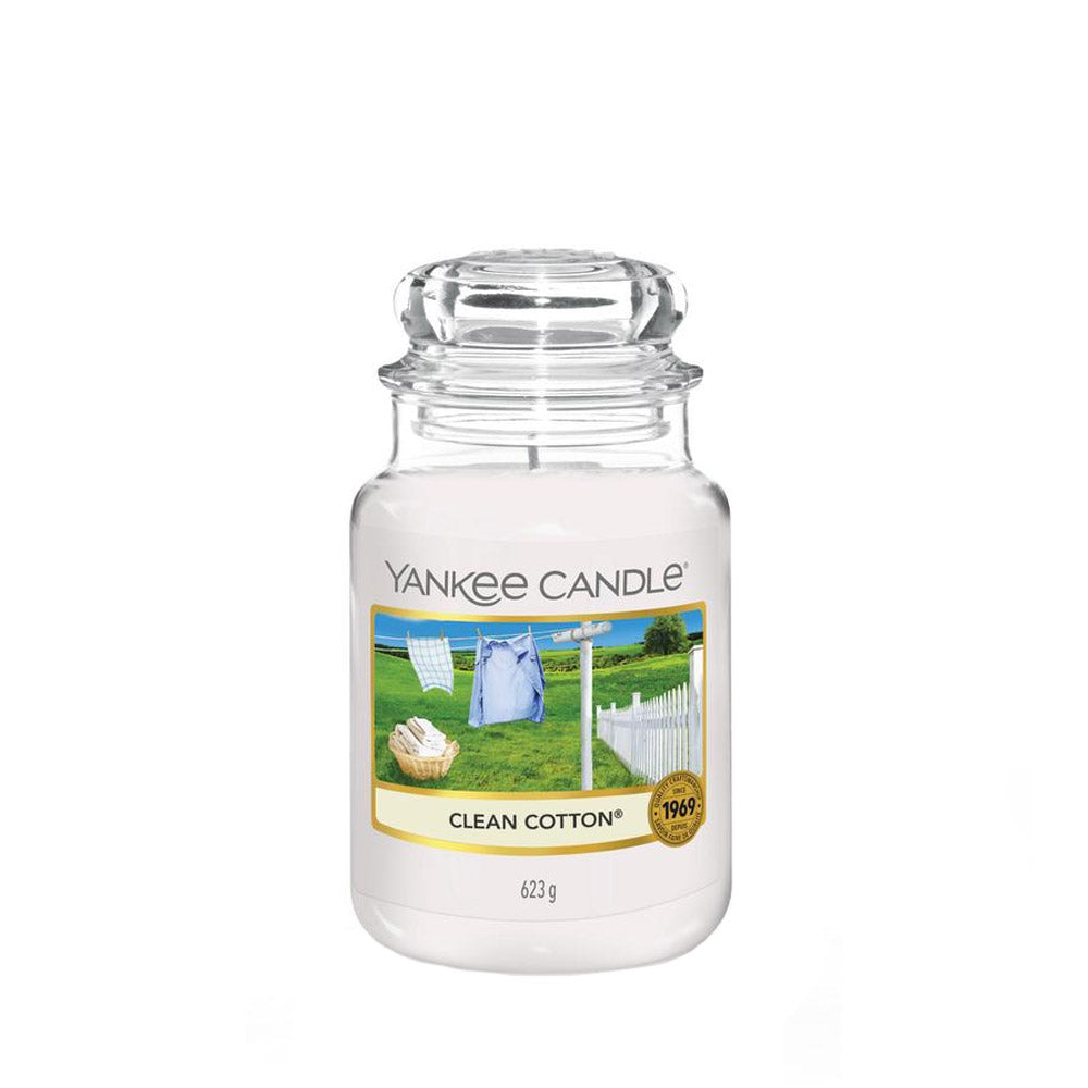 Yankee Candle Large Jar Clean Cotton