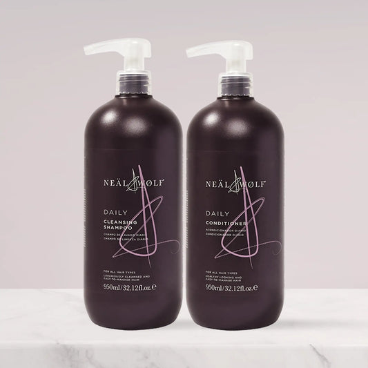 Neal & Wolf Daily Clean & Care 950ml Shampoo & Conditioner