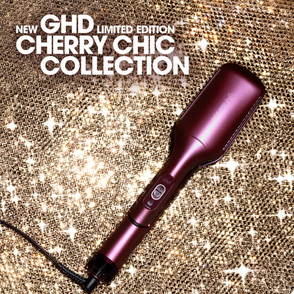 ghd Duet Style Limited Edition Gift Set - 2-in-1 Hot Air Styler In Cherry Chic, With Luxe Vanity Case, No Heat Damage