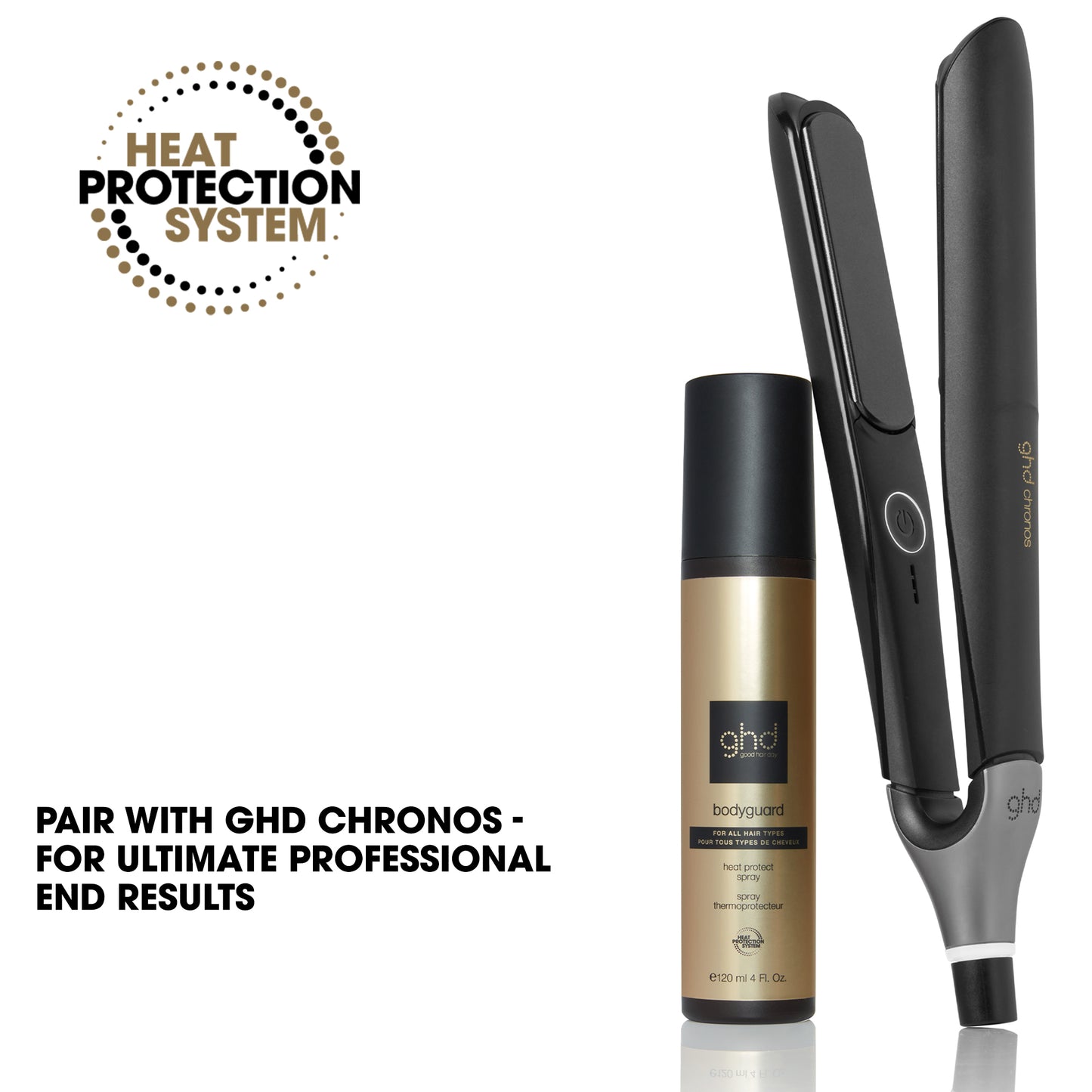ghd bodyguard - heat protect spray 120ml