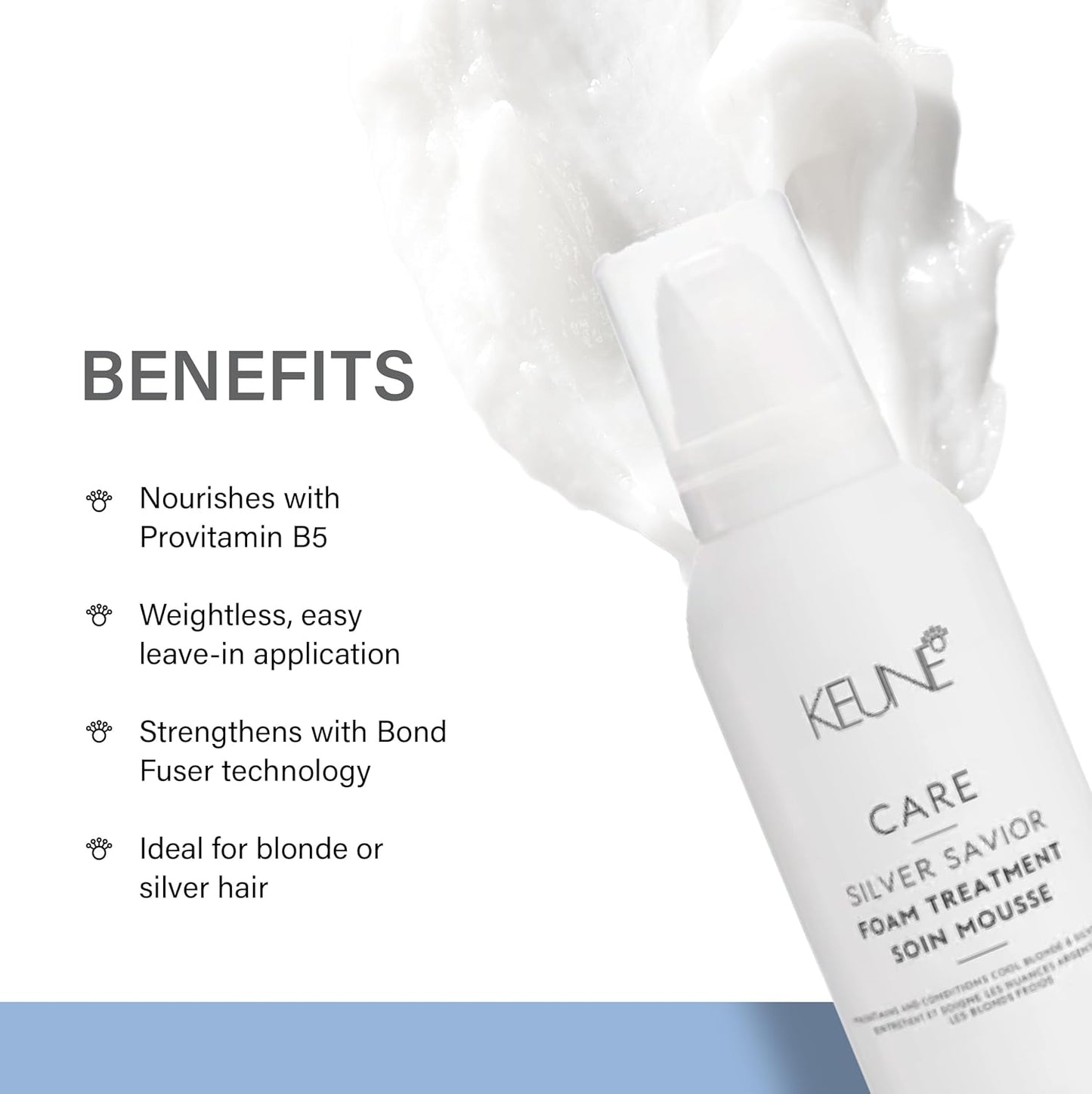 Keune Care Silver Savior Foam Treatment (with BF technology)