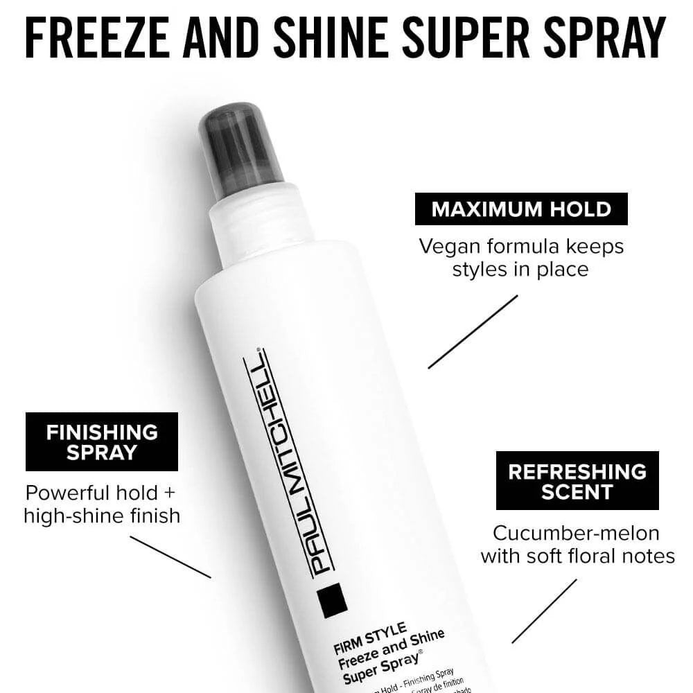 Paul Mitchell Freeze and Shine Super Spray 500ml