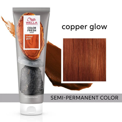 Wella Color Fresh Semi-Permanent Colour Mask - Copper Glow 150ml