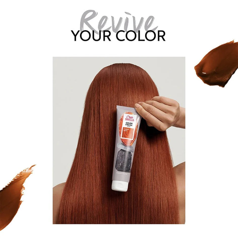 Wella Color Fresh Semi-Permanent Colour Mask - Copper Glow 150ml