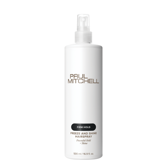 Paul Mitchell Freeze and Shine Super Spray 500ml updated packaging