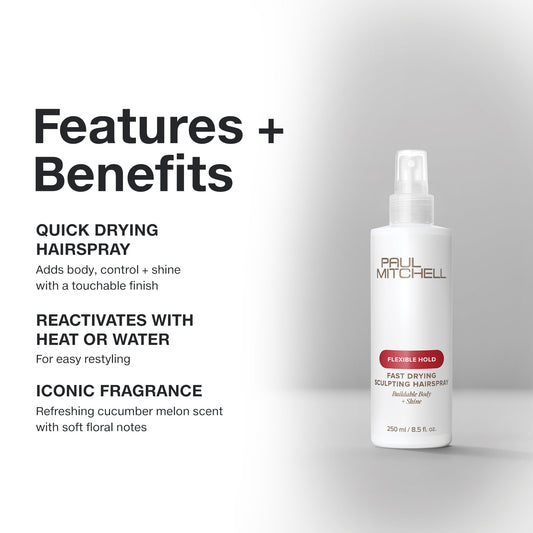 Paul Mitchell Fast Dry Sculpting Spray 250ml