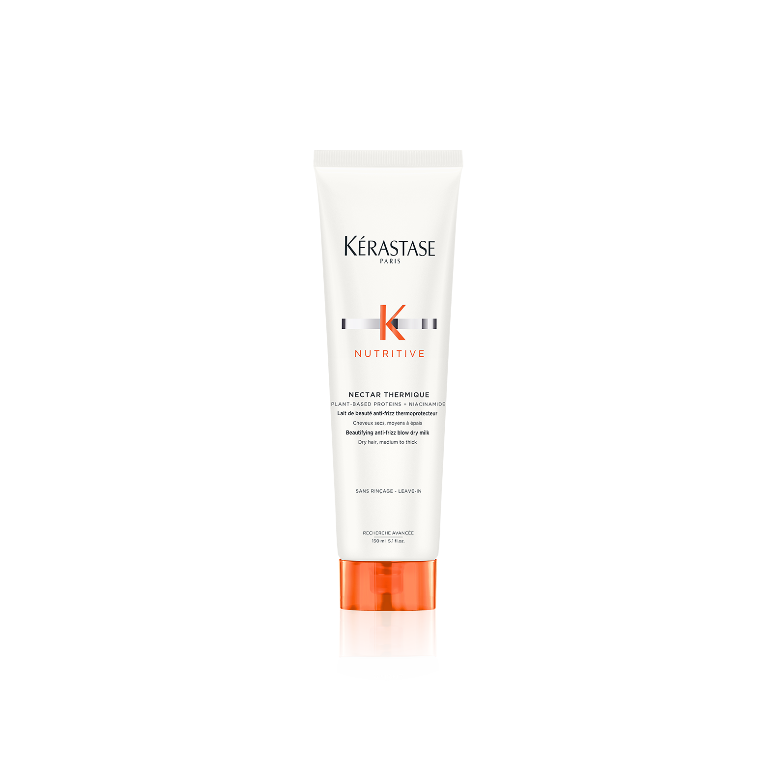 Nutritive Nectar Thermique Anti Frizz Blow Dry Milk Dry Medium to Thick Hair