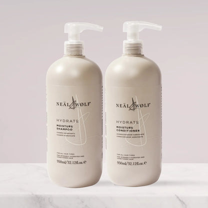 Neal & Wolf Nourish & Restore 950ml Shampoo & Conditioner Duo