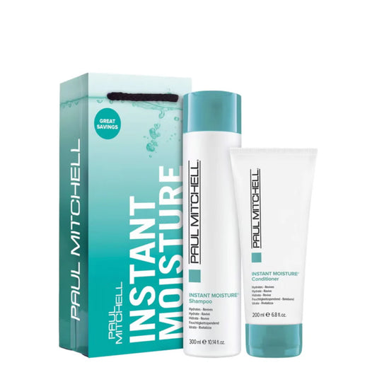 Paul Mitchell Instant Moisture Shampoo & Conditioner 300ml Bonus Bag