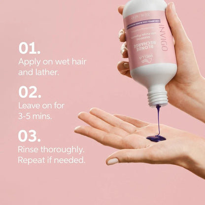 Wella Invigo Blonde Recharge Colour Refreshing Shampoo 300ml