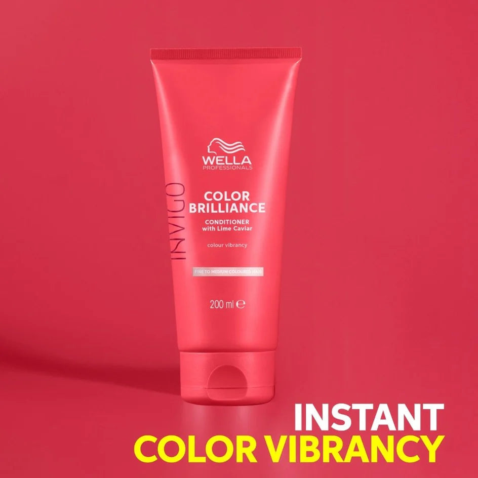 Wella Invigo Color Brilliance Vibrant Color Conditioner for Fine Hair 200ml