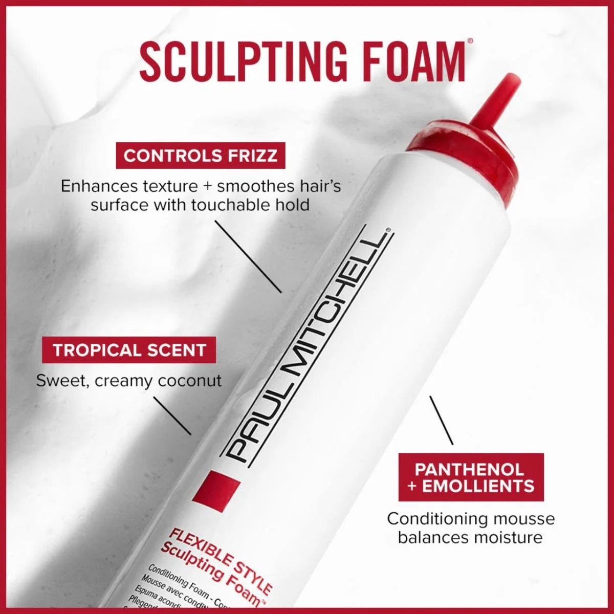 Paul Mitchell Paul Mitchell Flexible Style Sculpting Frizz Control Foam 200ml