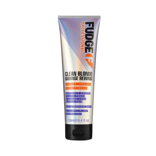 Fudge Clean Blonde Damage Rewind Violet Toning Conditioner 250ml